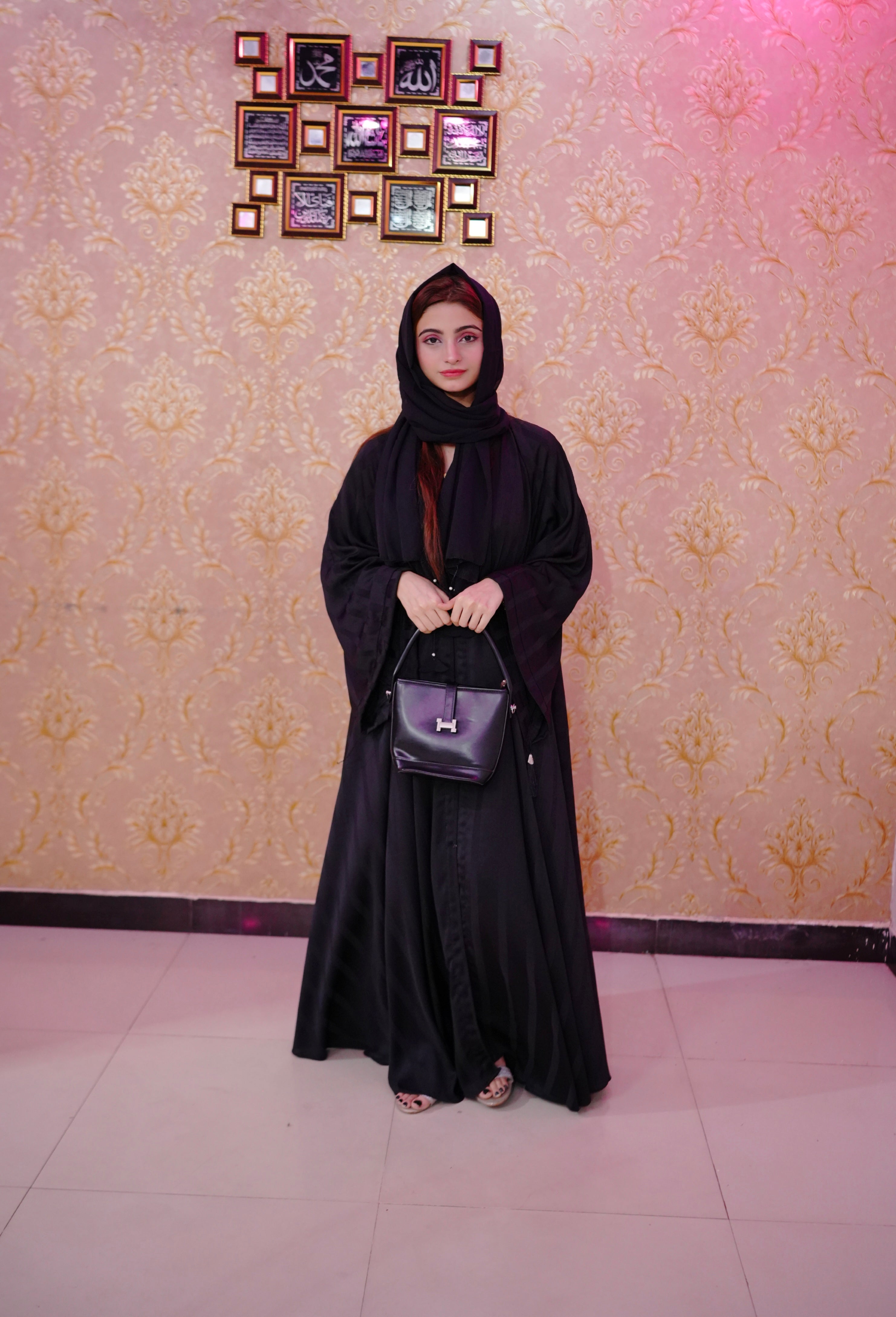 Full flare casual Malai stuff ( Black )