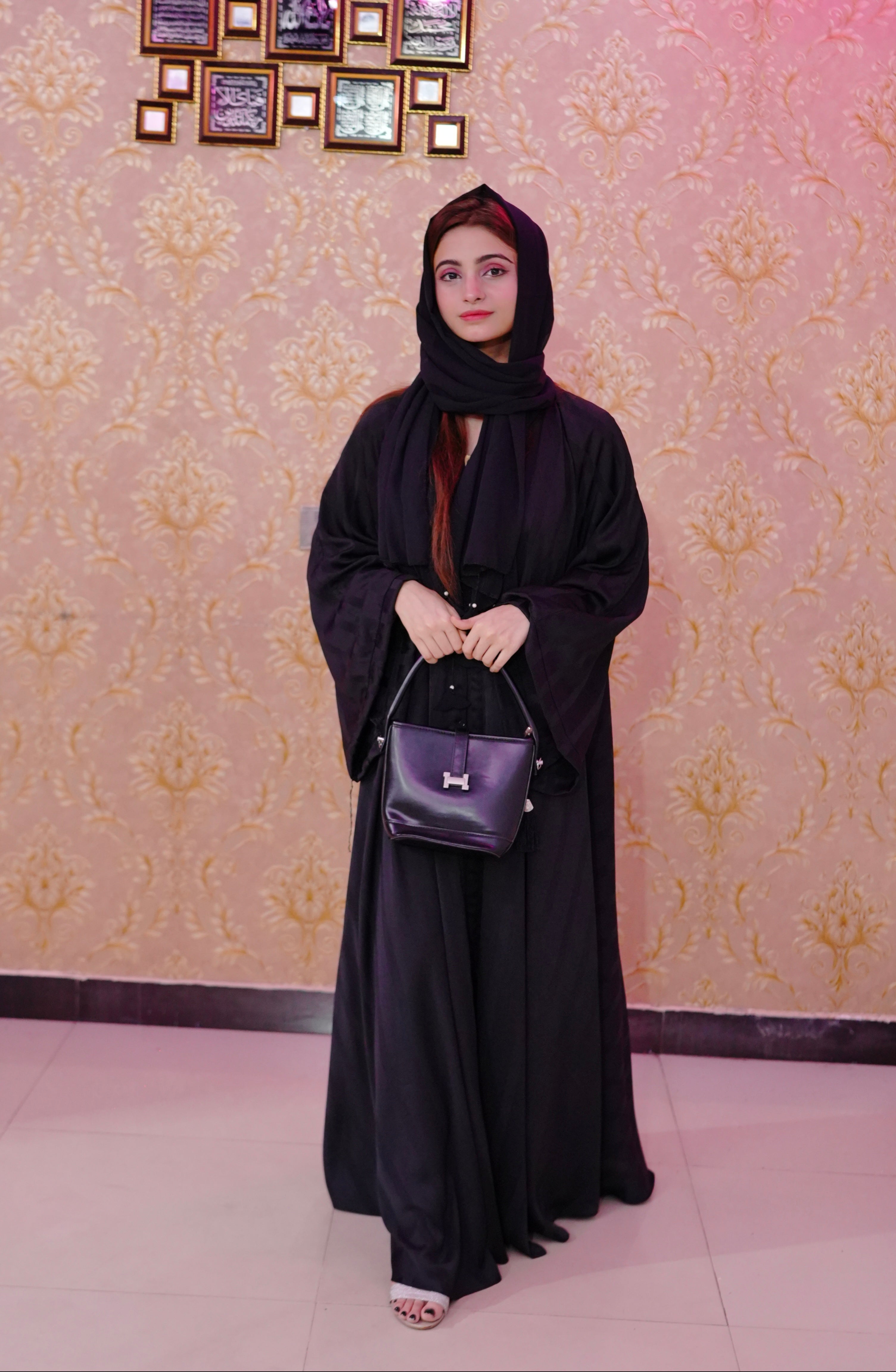 Full flare casual Malai stuff ( Black )