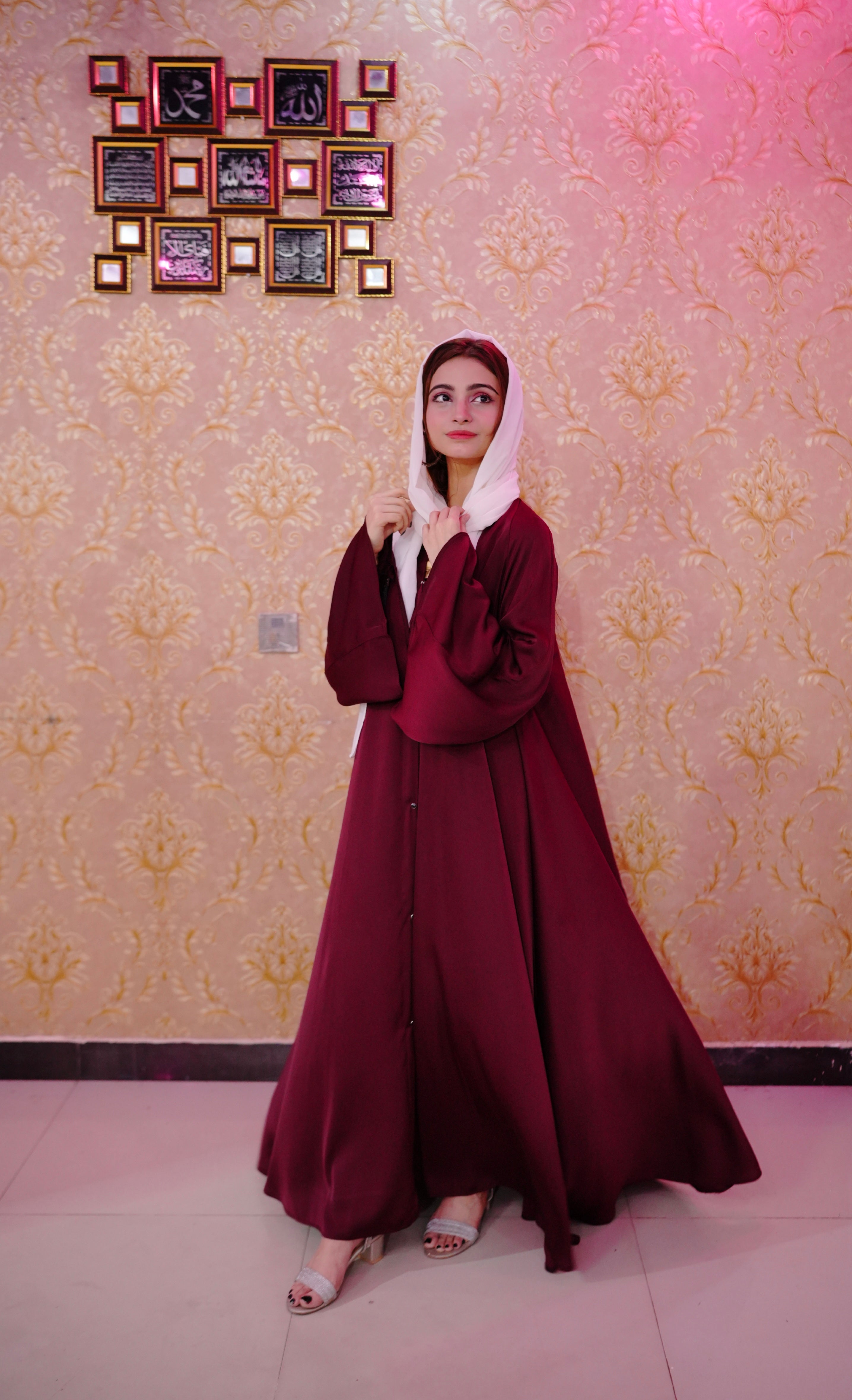 Full flare casual Malai stuff ( Dark Rose Gold  )