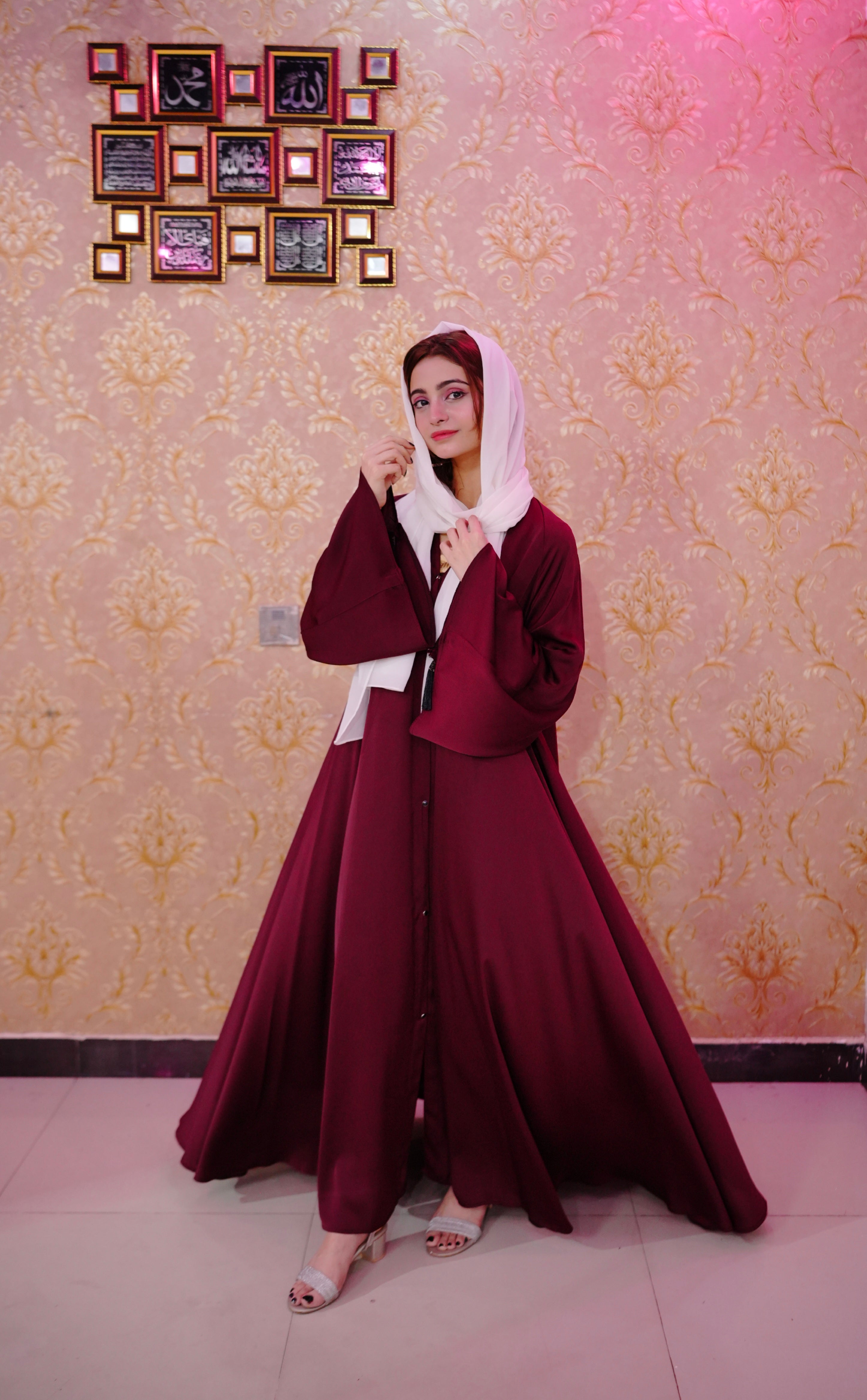 Full flare casual Malai stuff ( Dark Rose Gold  )