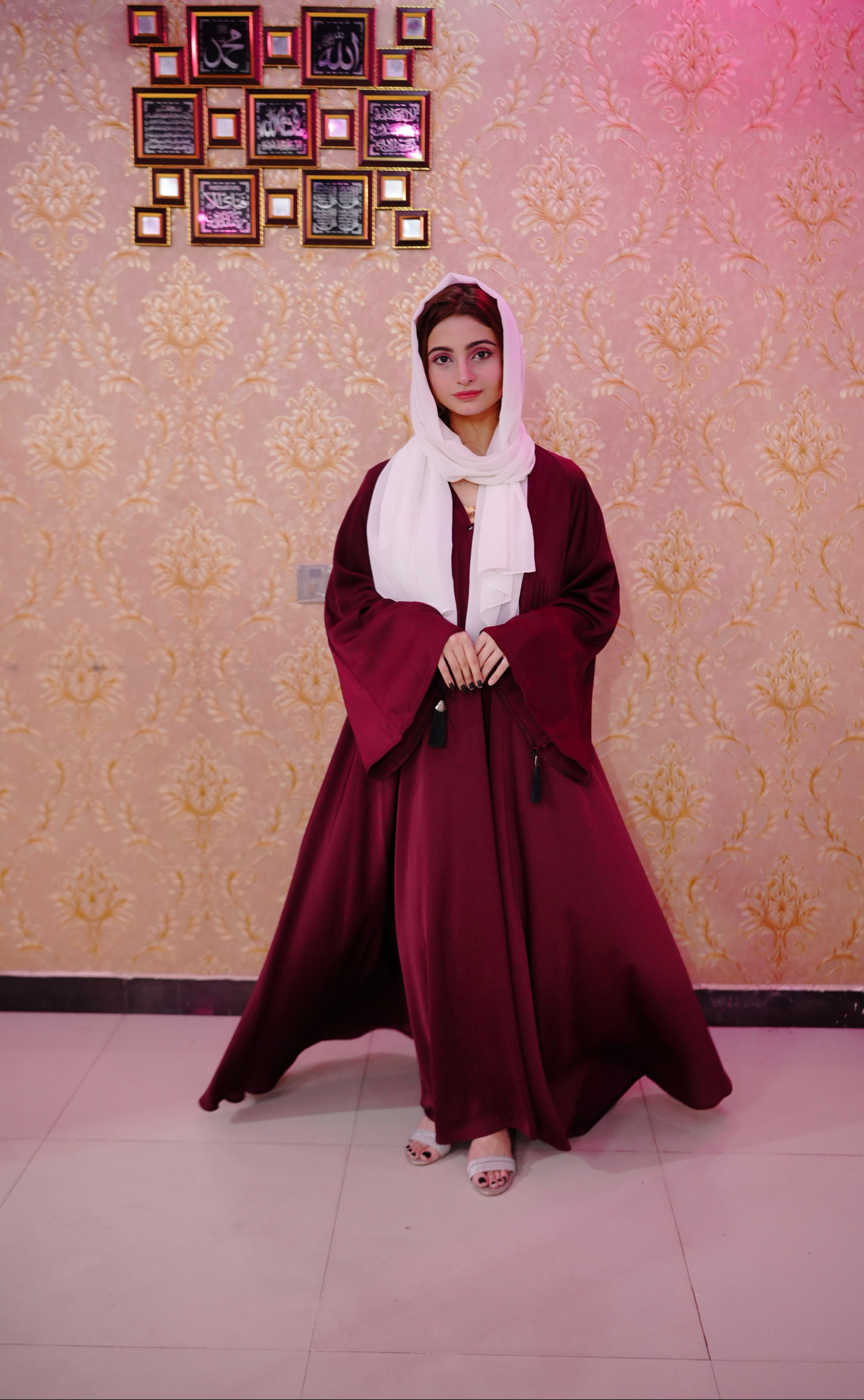 Full flare casual Malai stuff ( Dark Rose Gold  )