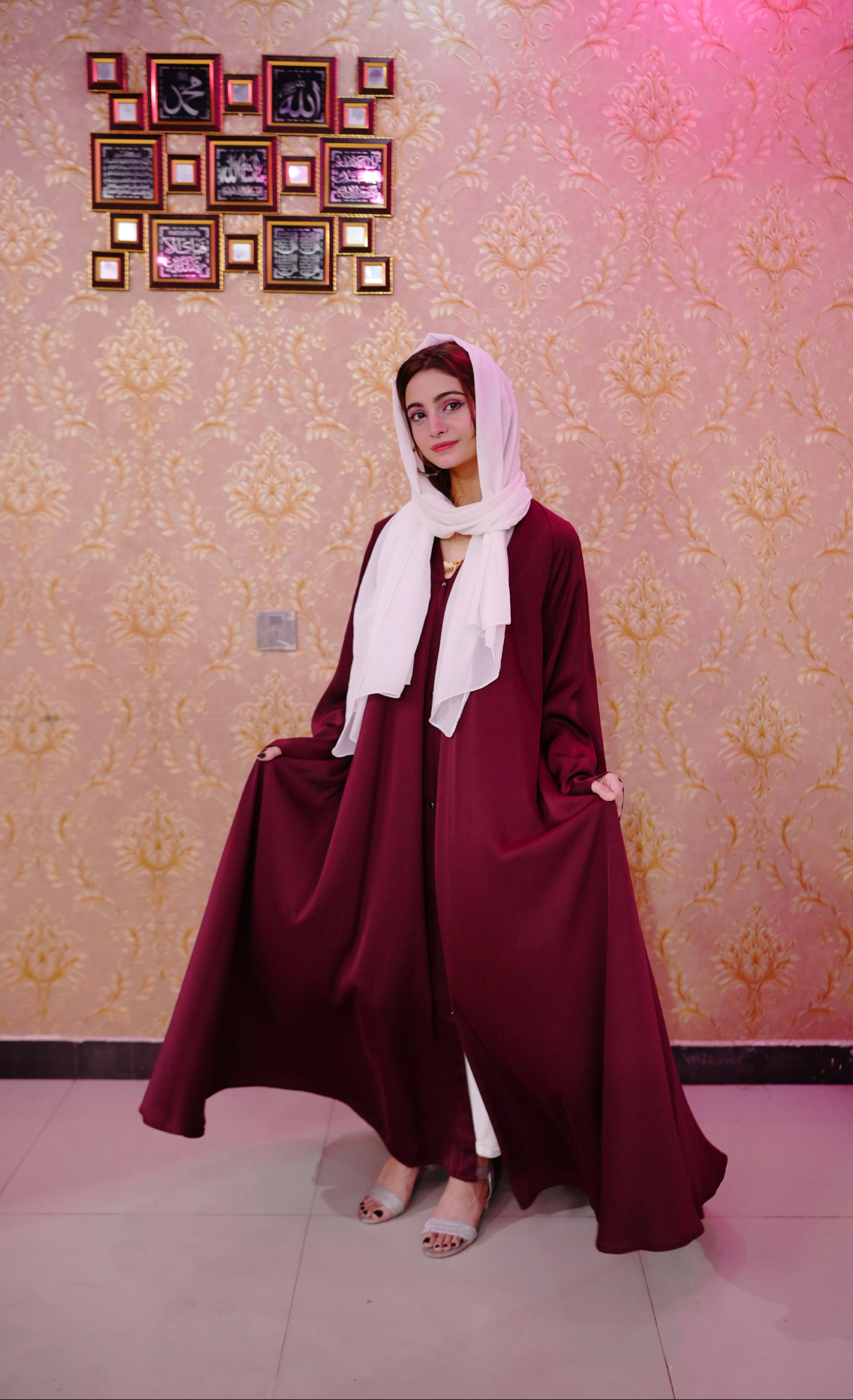 Full flare casual Malai stuff ( Dark Rose Gold  )